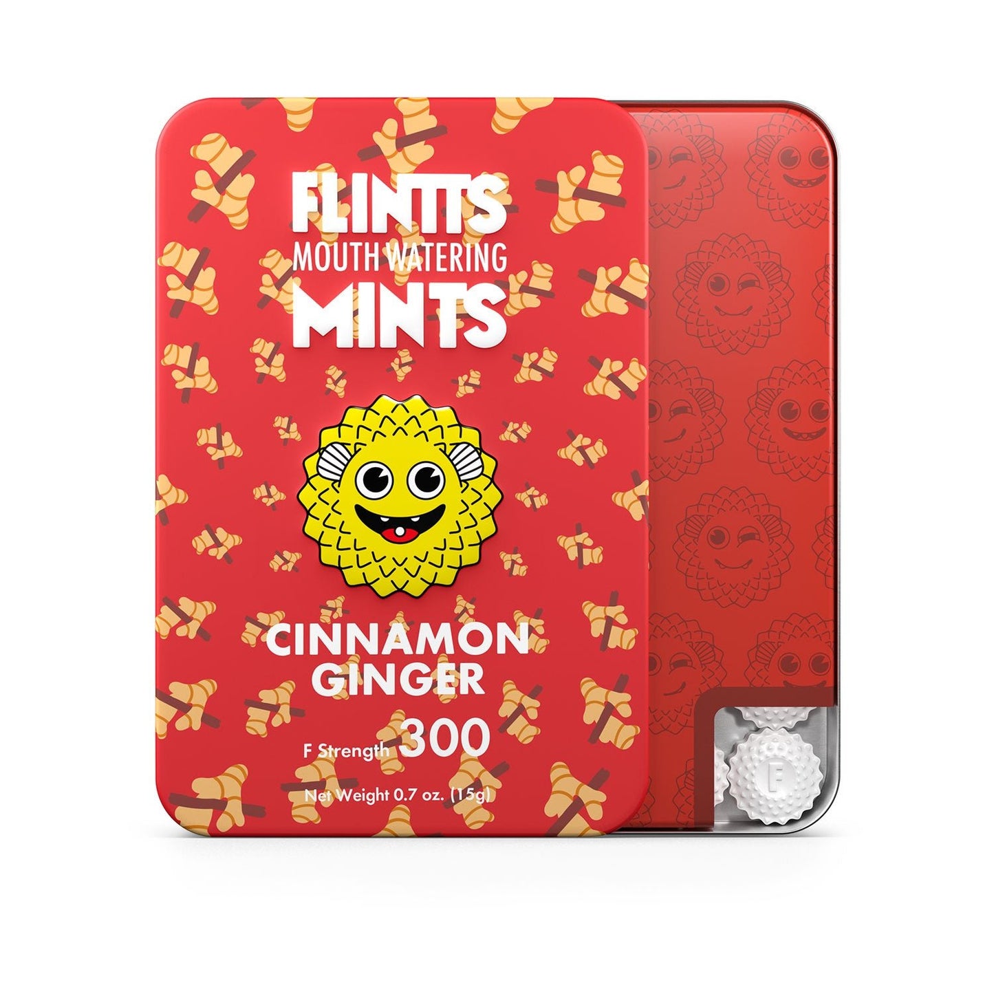 Flintts Mouth Watering Mints Cinnamon Ginger - F - Strength 300 - Time4Task2Toys