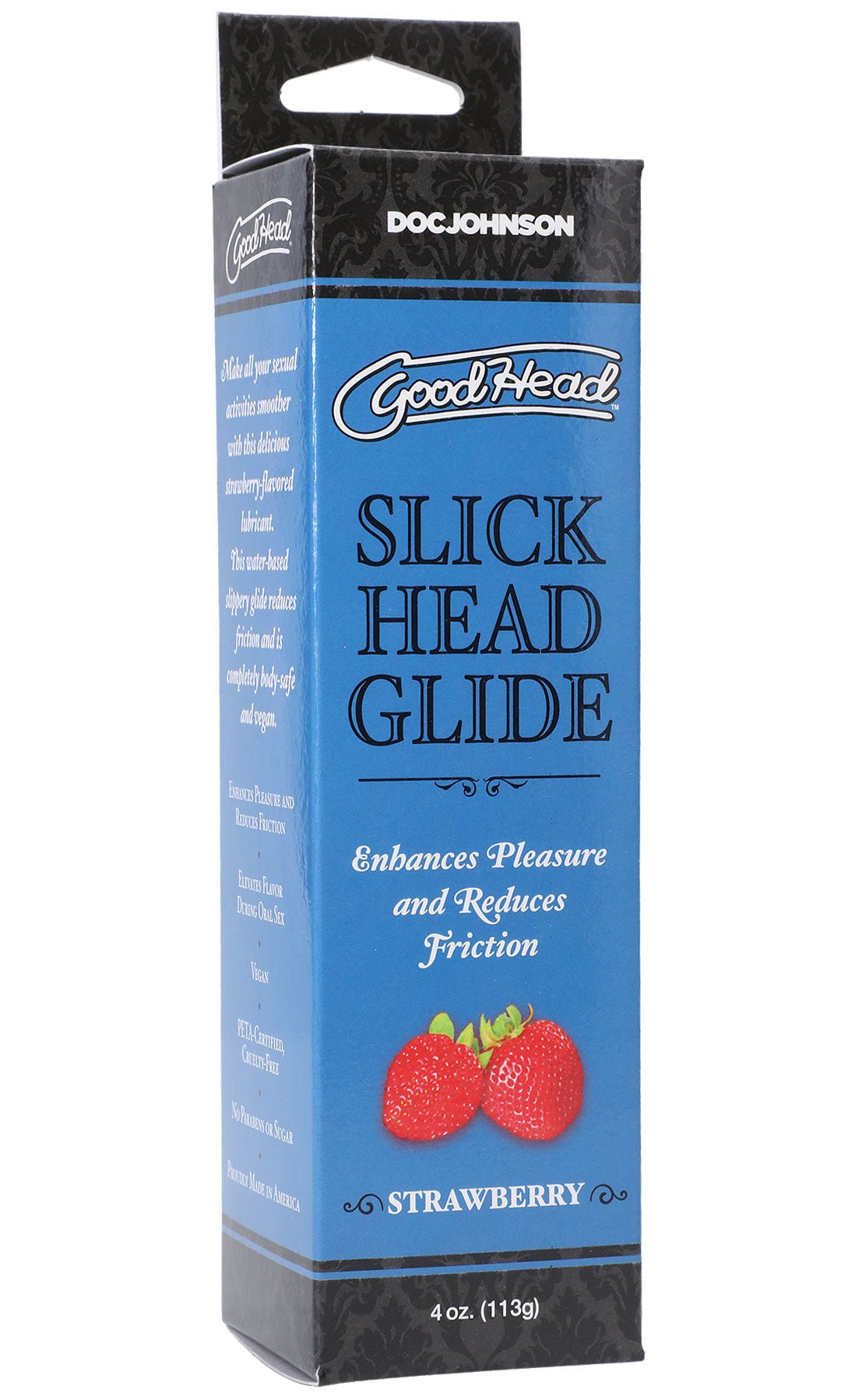 Goodhead - Slick Head Glide - Strawberry - 4 Oz. - Time4Task2Toys