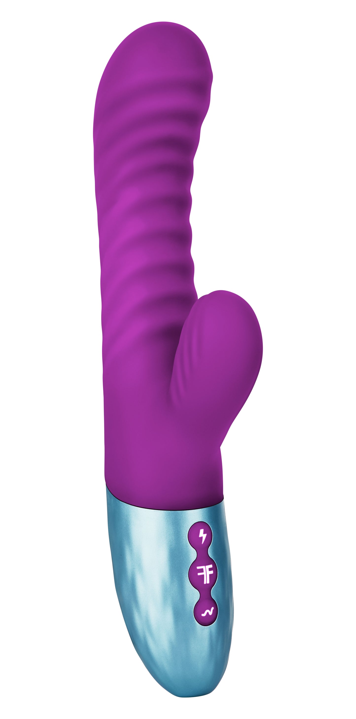 "Delola Liquid Silicone Rabbit - Purple FF-1027-02"