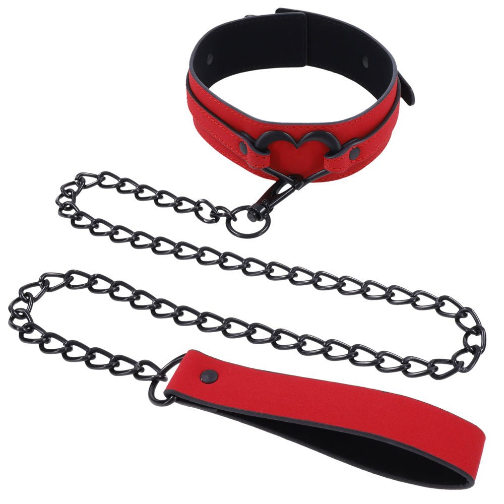 Amor Collar and Leash - Red - Time4Task2Toys