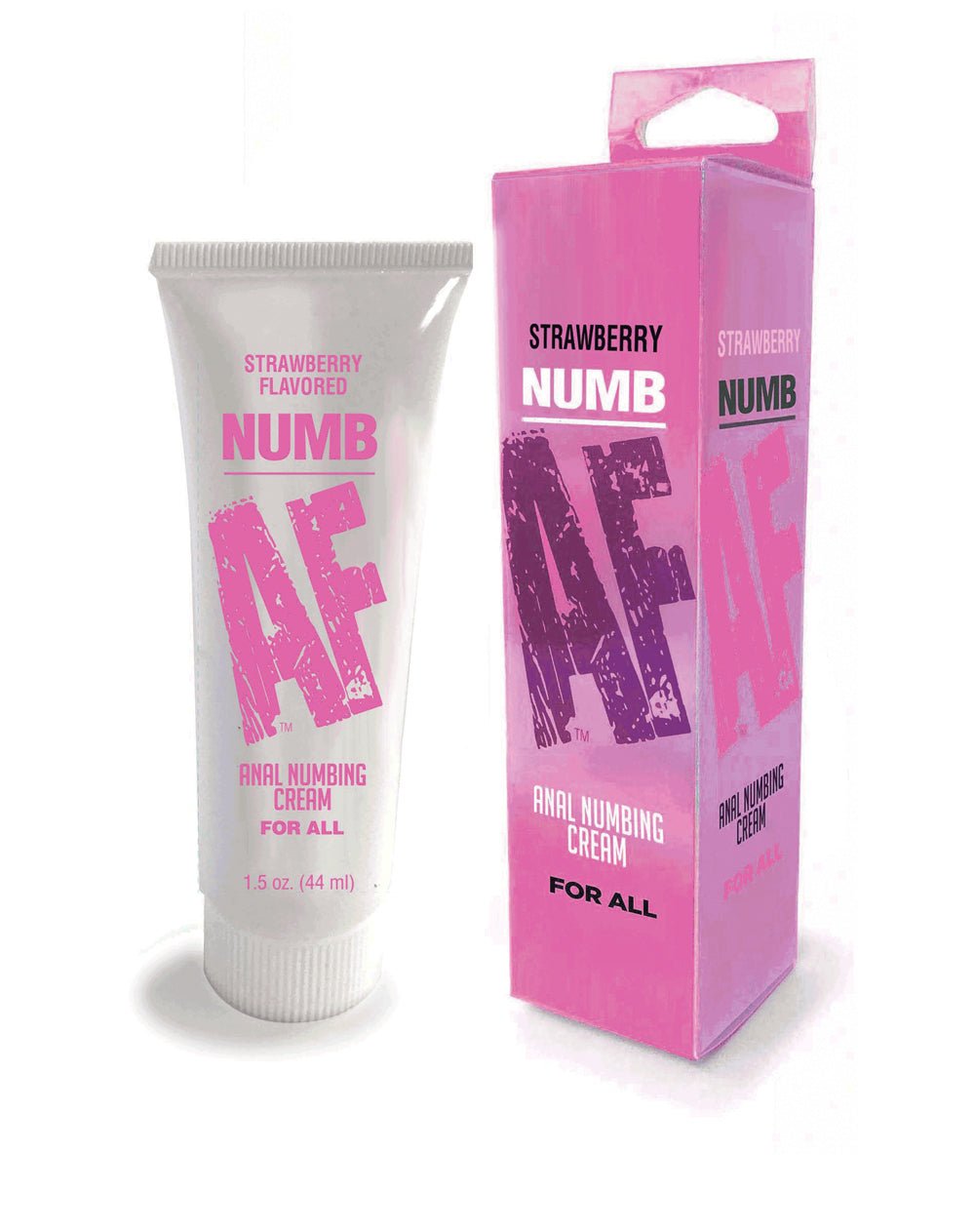 Numb Af Anal Desensitizer Strawberry 1.5oz - Time4Task2Toys