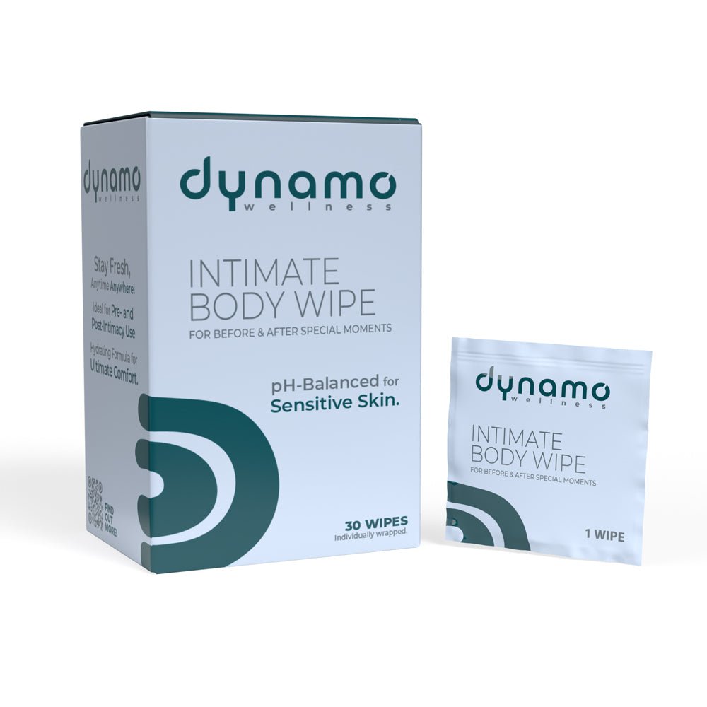 Dynamo Wellness Intimate Body Wipe - 30 Pack - Time4Task2Toys