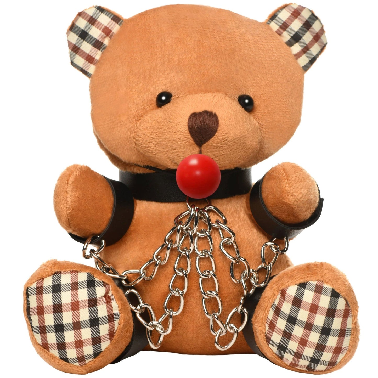 Gagged Teddy Bear Plush - Time4Task2Toys