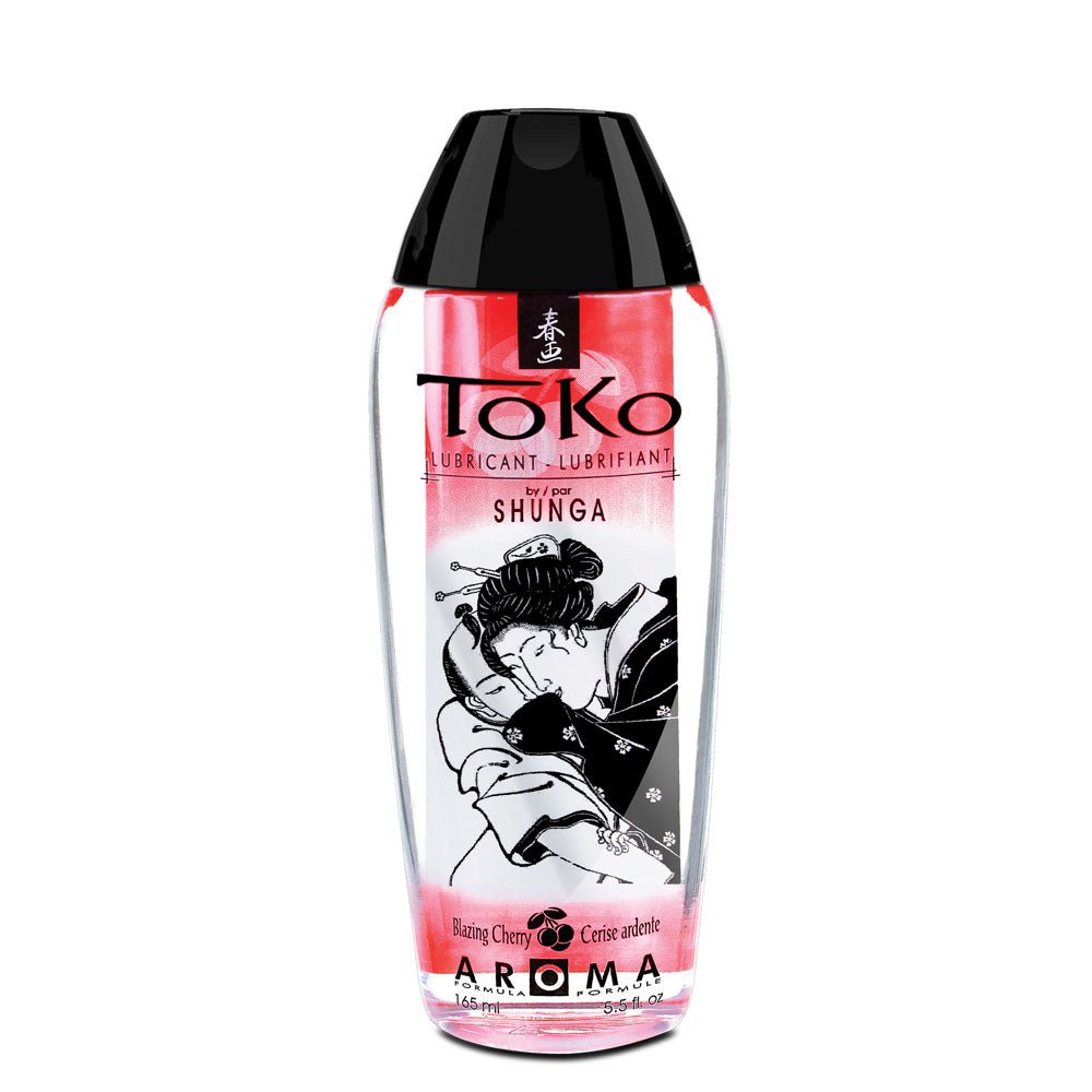 Toko Aroma Personal Lubricant - Blazing Cherry - 5.5 Fl. Oz. - Time4Task2Toys