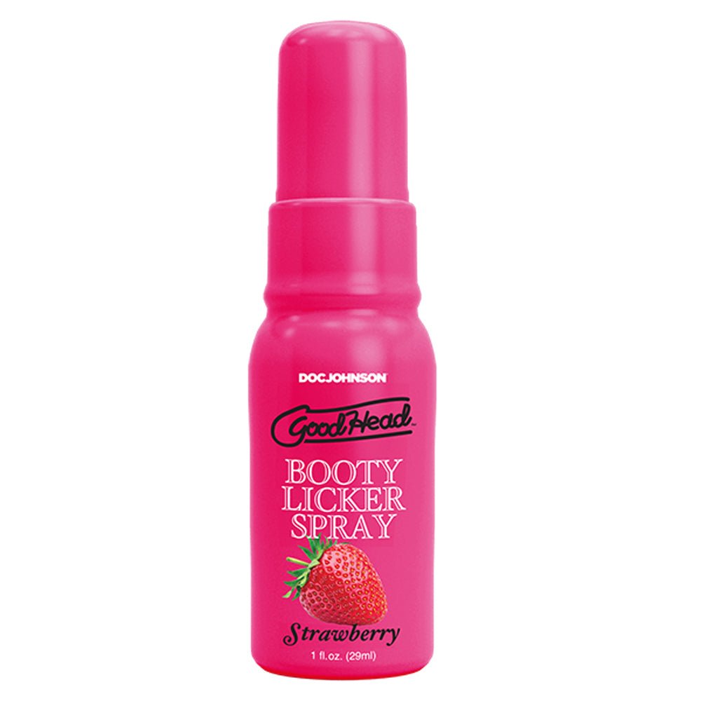 Goodhead Booty Licker Spray Strawberry 1 Fl - Time4Task2Toys