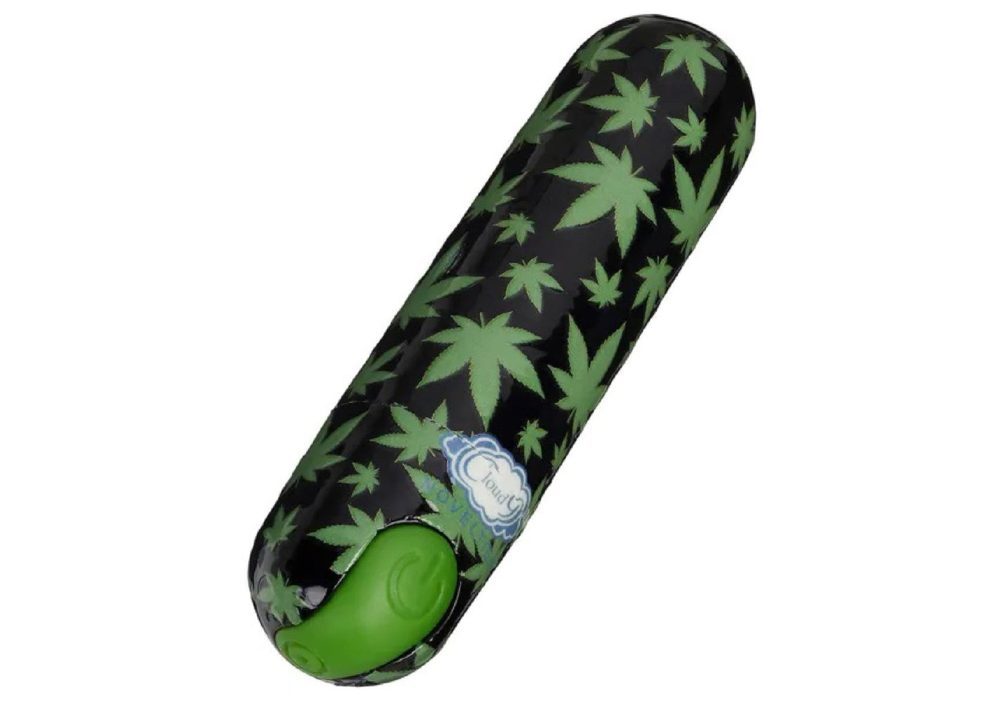 420 Stubby Vibe Cannabis Leaf - Black/green - Time4Task2Toys