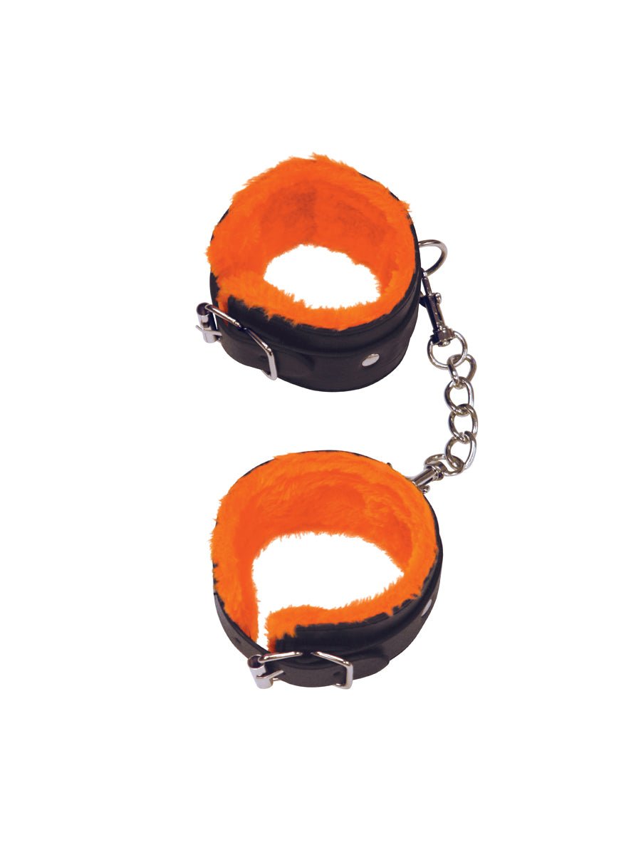 The 9's Orange Is the New Black Love Cuffs Wrist - Black - Time4Task2Toys