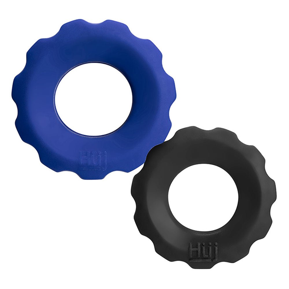 Hunkyjunk Cog 2 - Size C - Ring - Cobalt / Tar - Time4Task2Toys
