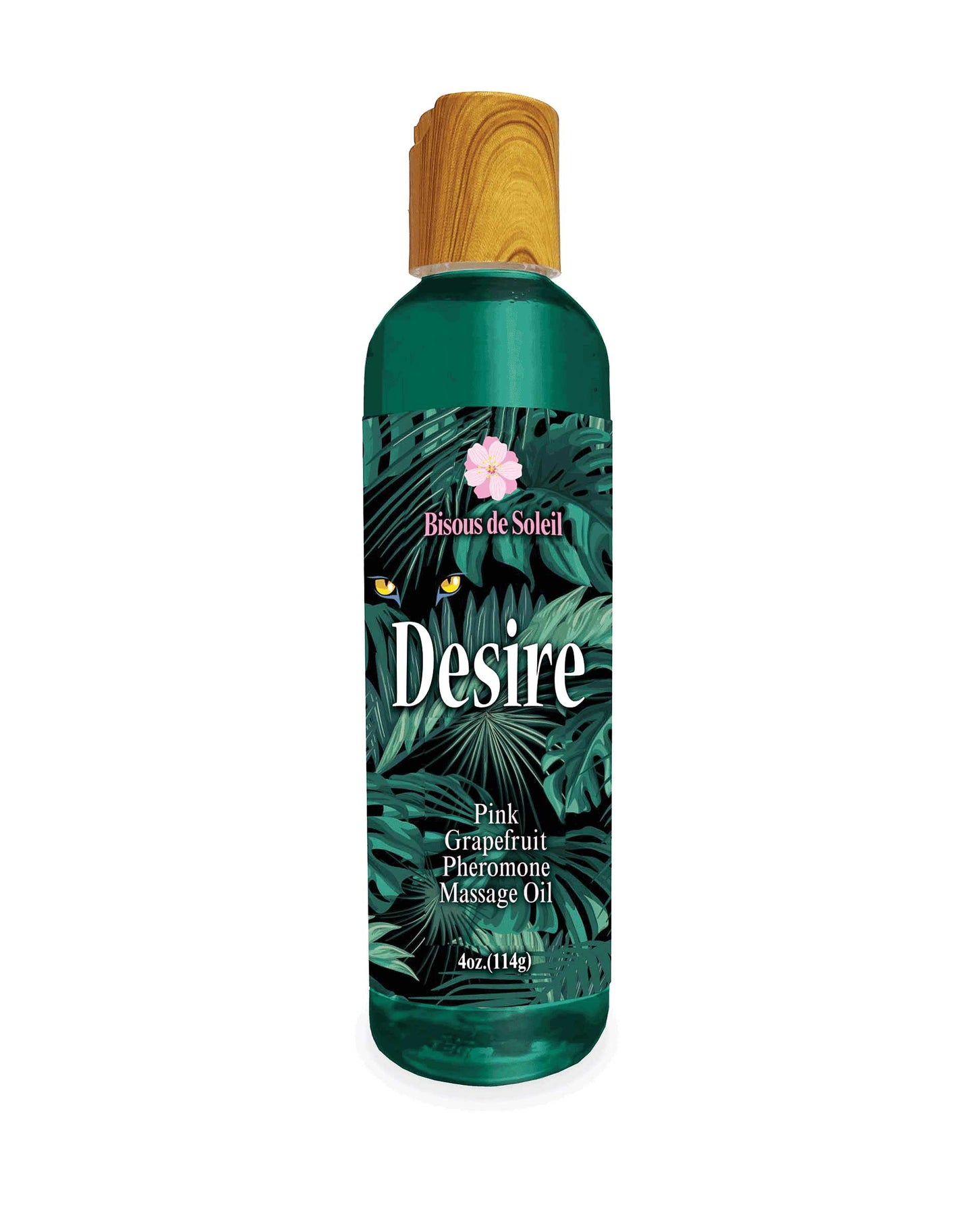 Desire Pheromone Massage Oil 4 Oz - Pink Grapefruit - Time4Task2Toys