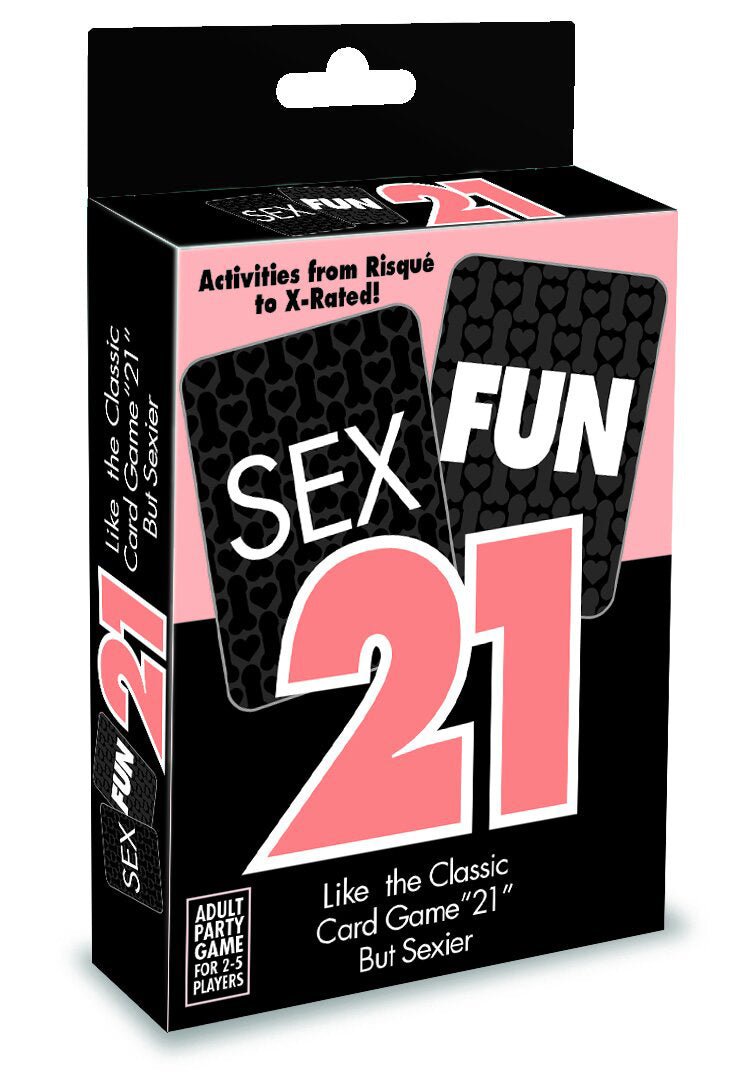 Sex Fun 21 - Adult Card Game - Time4Task2Toys