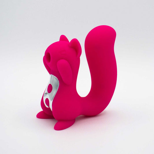 "Screaming Squirrel Air Pulse and G-Spot Vibrator LAK-9102"