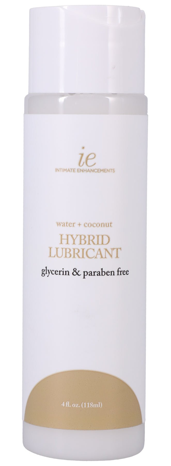 Intimate Enhancements - Hybrid Lubricant - Water + Coconut - 4 Fl. Oz. - Time4Task2Toys