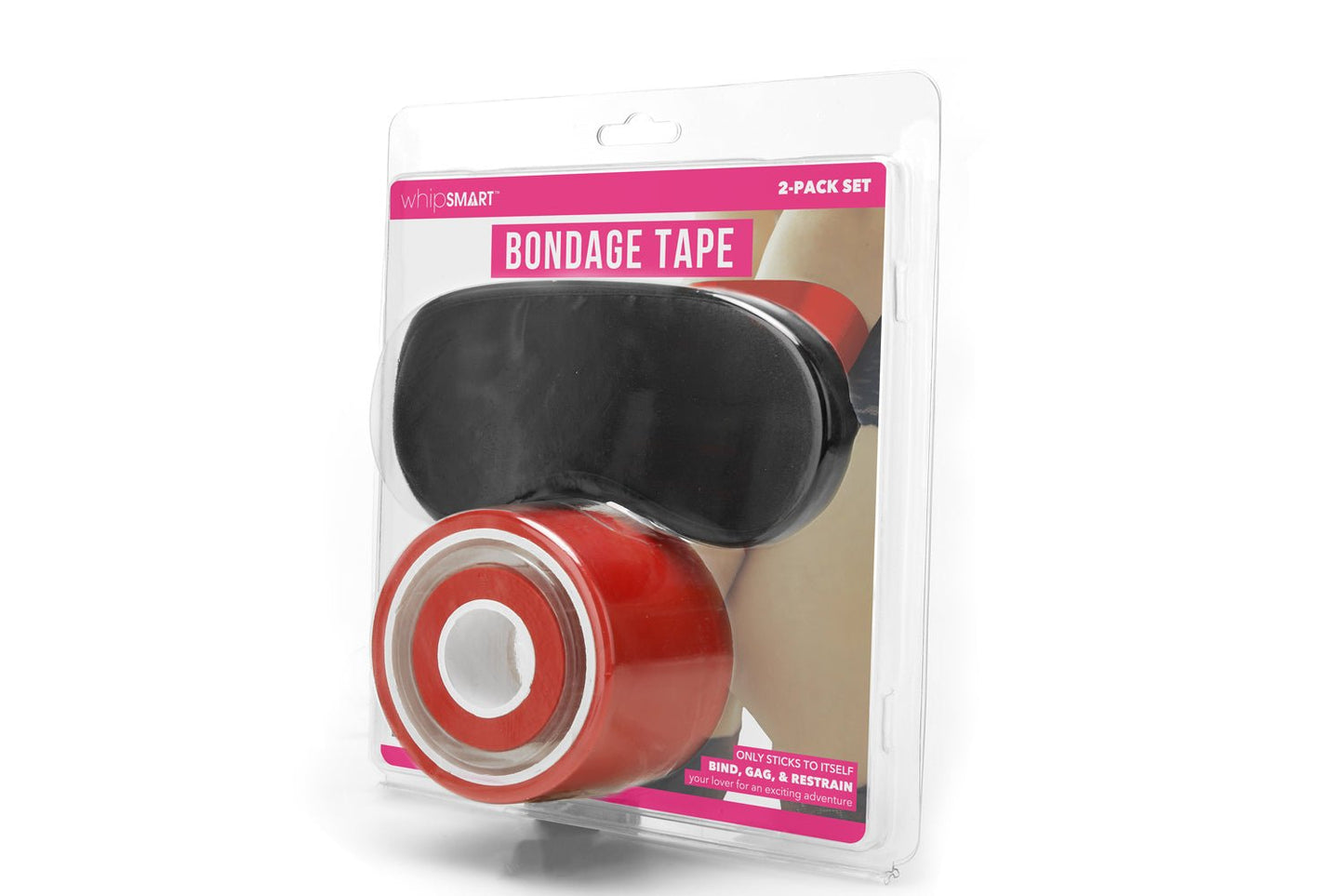 Whipsmart 100ft Bondage Tape Red - Time4Task2Toys