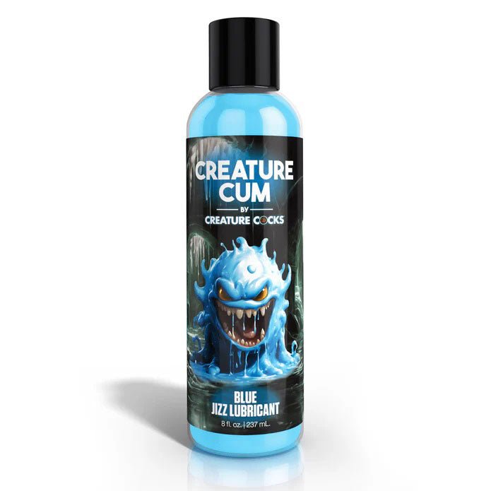 Creature Cum Blue Water - Based Lubricant 8oz - Time4Task2Toys