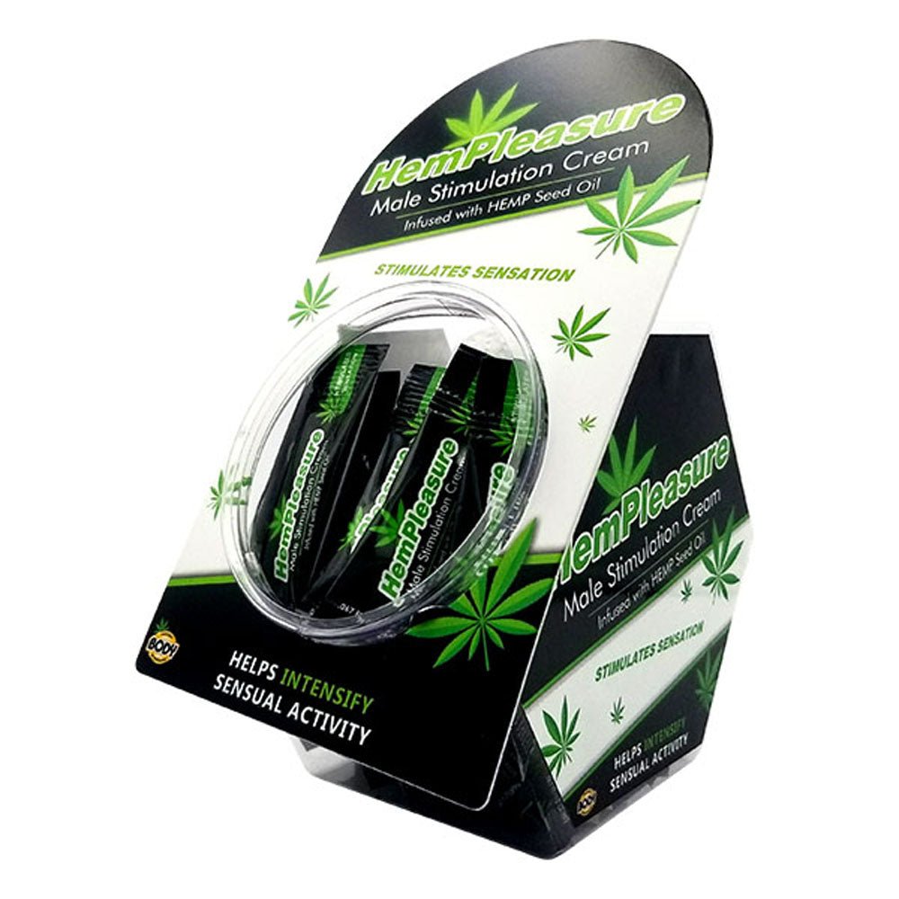 Hempleasure for Men Sample Packet 50 Pc Fish Bowl Display - Time4Task2Toys