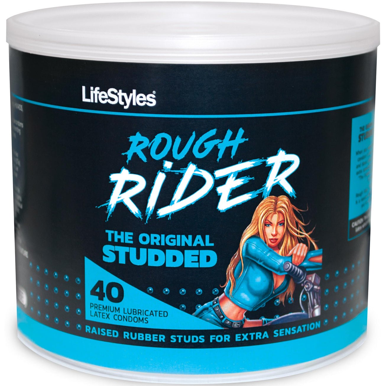 Lifestyles Rough Rider - 40 Count Jar - Time4Task2Toys