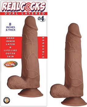 Realcocks Dual Layered 4 - Brown - Time4Task2Toys