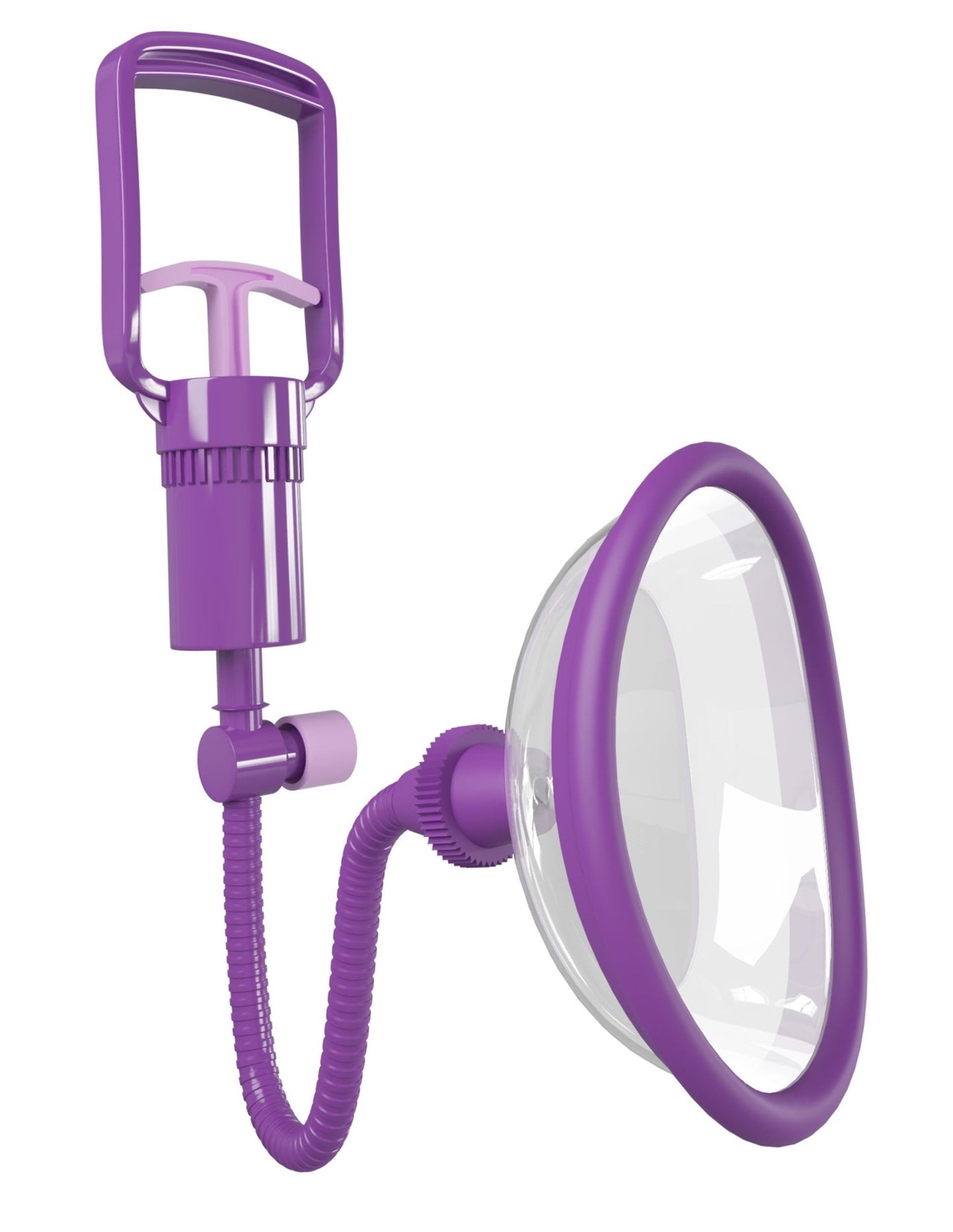 Fantasy for Her Manual Pleasure Pump - Purple - Time4Task2Toys