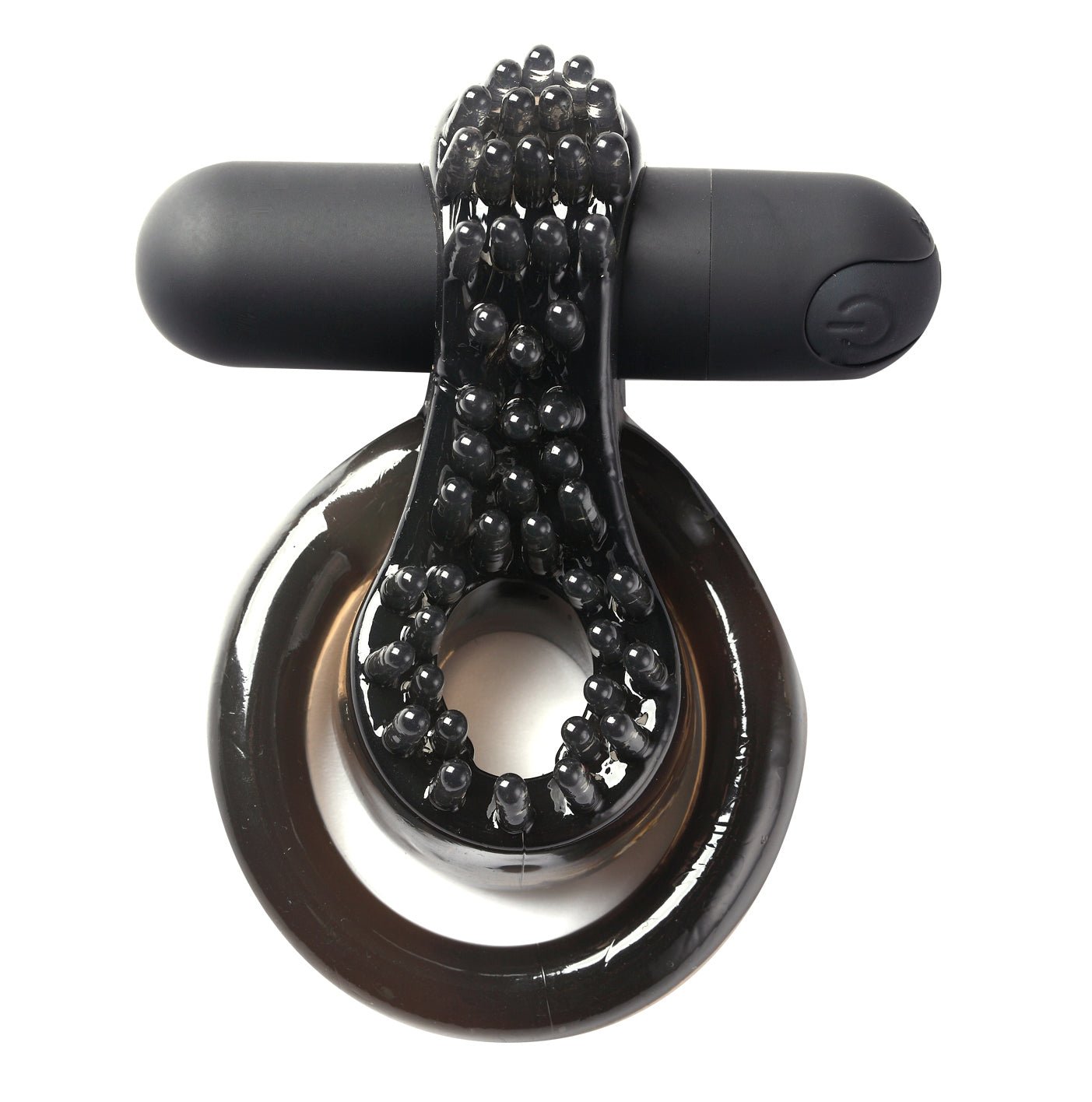 Jagger Vibrating Erection Enhancer Ring - Black - Time4Task2Toys