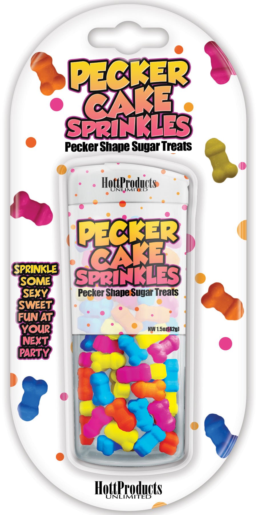 Pecker Cake Sprinkles - Time4Task2Toys