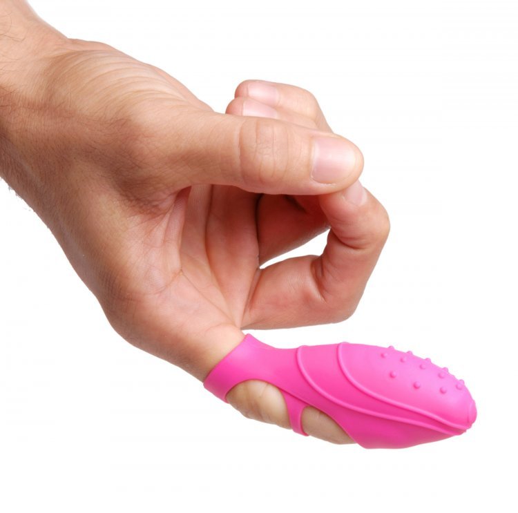 Bang Her Silicone G - Spot Finger Vibe Pink - Time4Task2Toys