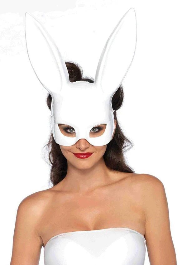 Masquerade Rabbit Mask - Os - White - Time4Task2Toys