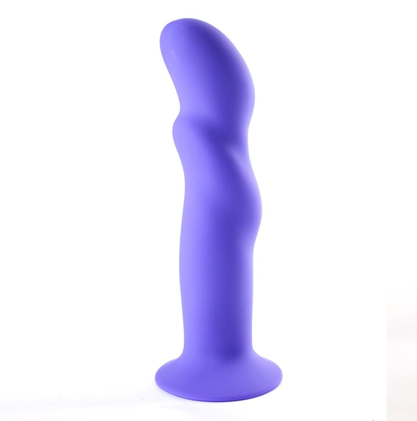 Riley Silicone Swirled Dong - Neon Purple - Time4Task2Toys