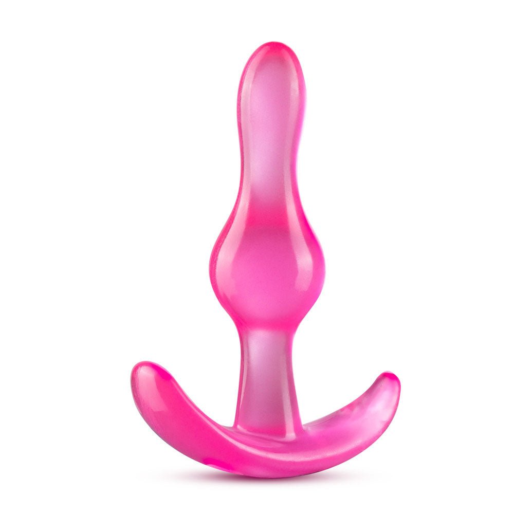 B Yours - Curvy Anal Plug - Pink - Time4Task2Toys