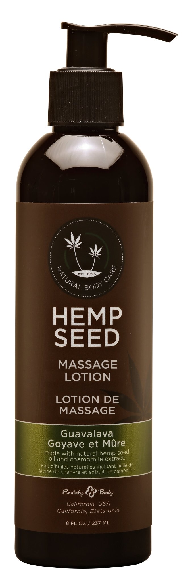 Hemp Seed Massage Lotion - Guavalava - 8 Fl. Oz. - Time4Task2Toys