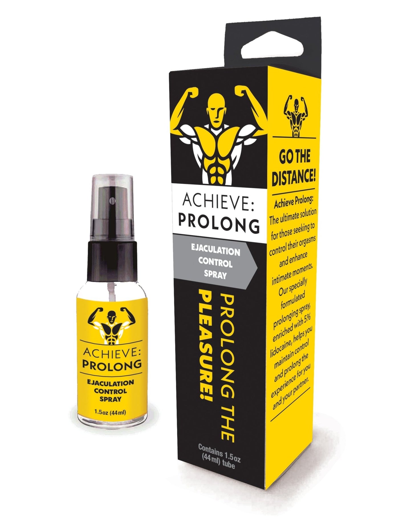 Achieve Prolong - Ejaculation Control Spray 1 Oz - Time4Task2Toys