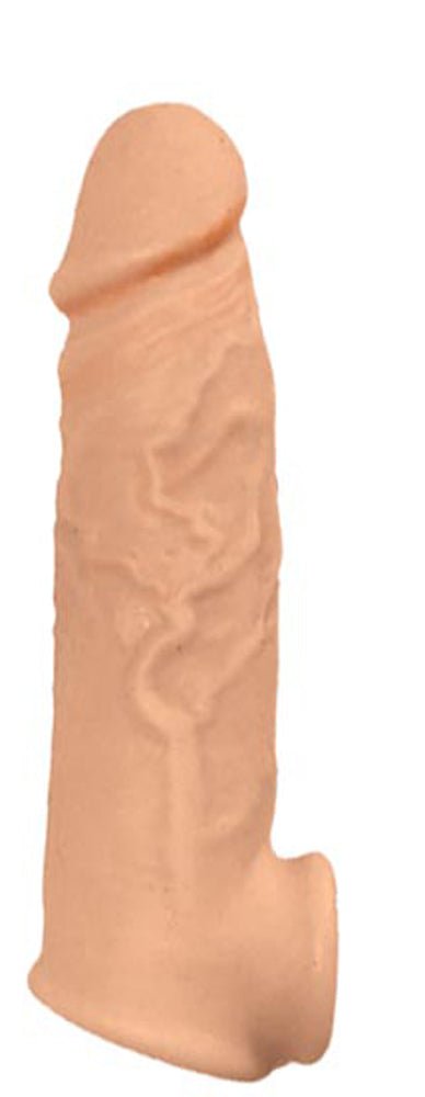 Natural Realskin Vibrating Penis Xtender - Time4Task2Toys