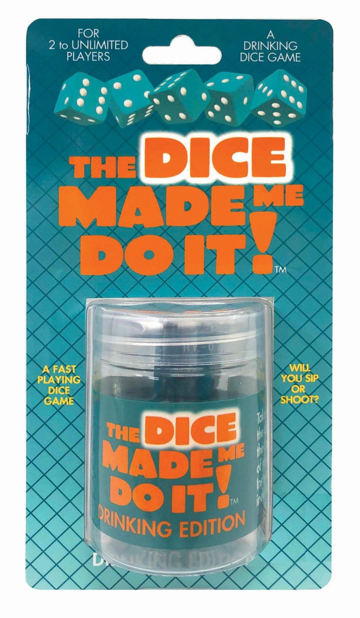 The Dice Made Me Do It - Drinking Edition - Time4Task2Toys
