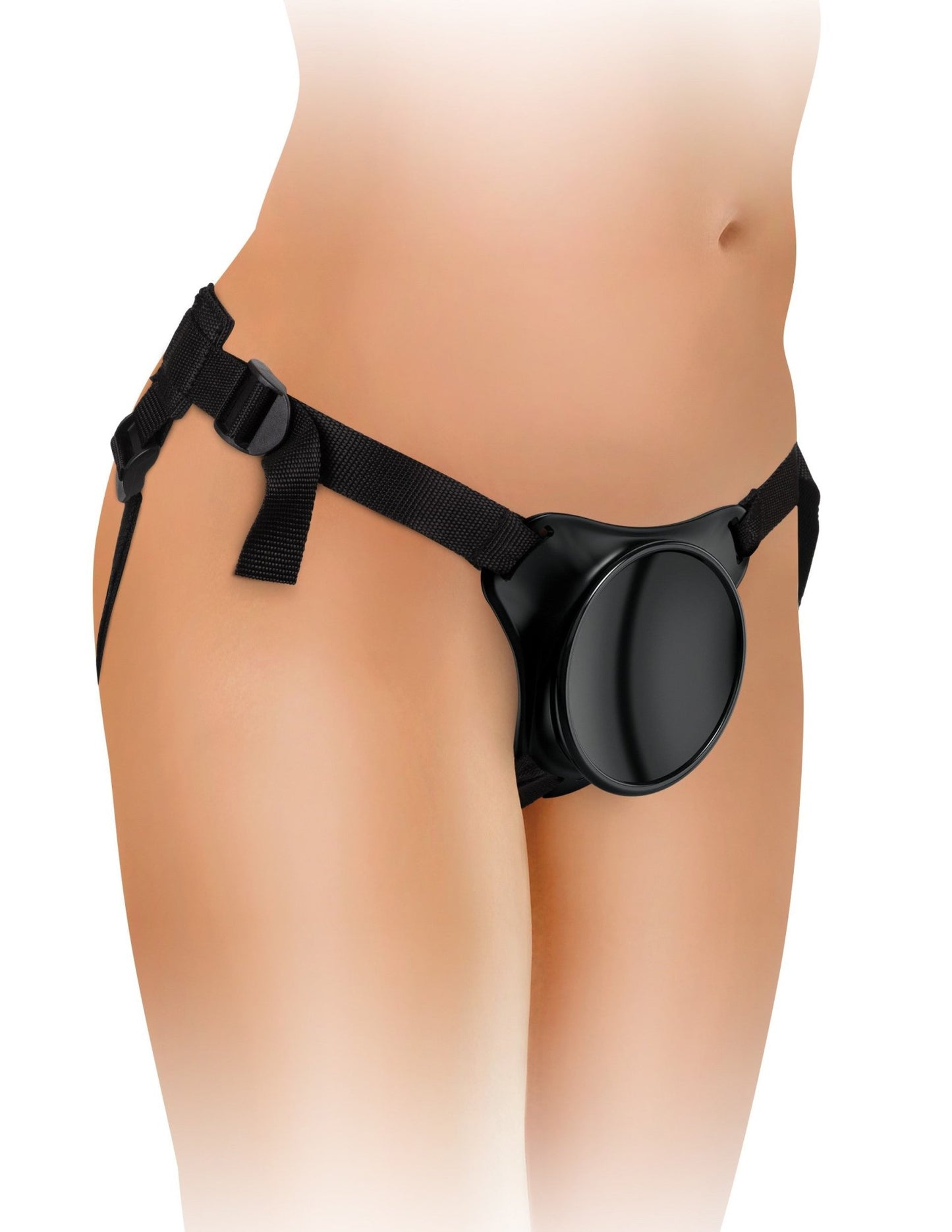 King Cock Elite Beginner's Body Dock Strap - on Harness - Black - Time4Task2Toys