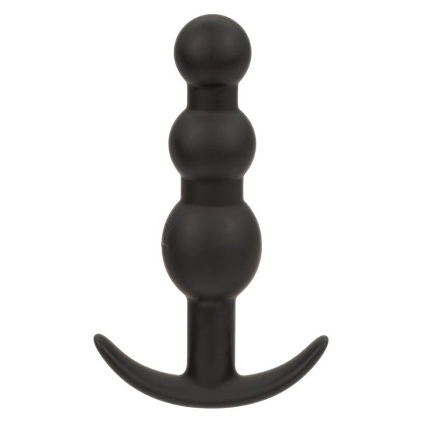 Boundless Vibrating Beaded Plug - Black - Time4Task2Toys