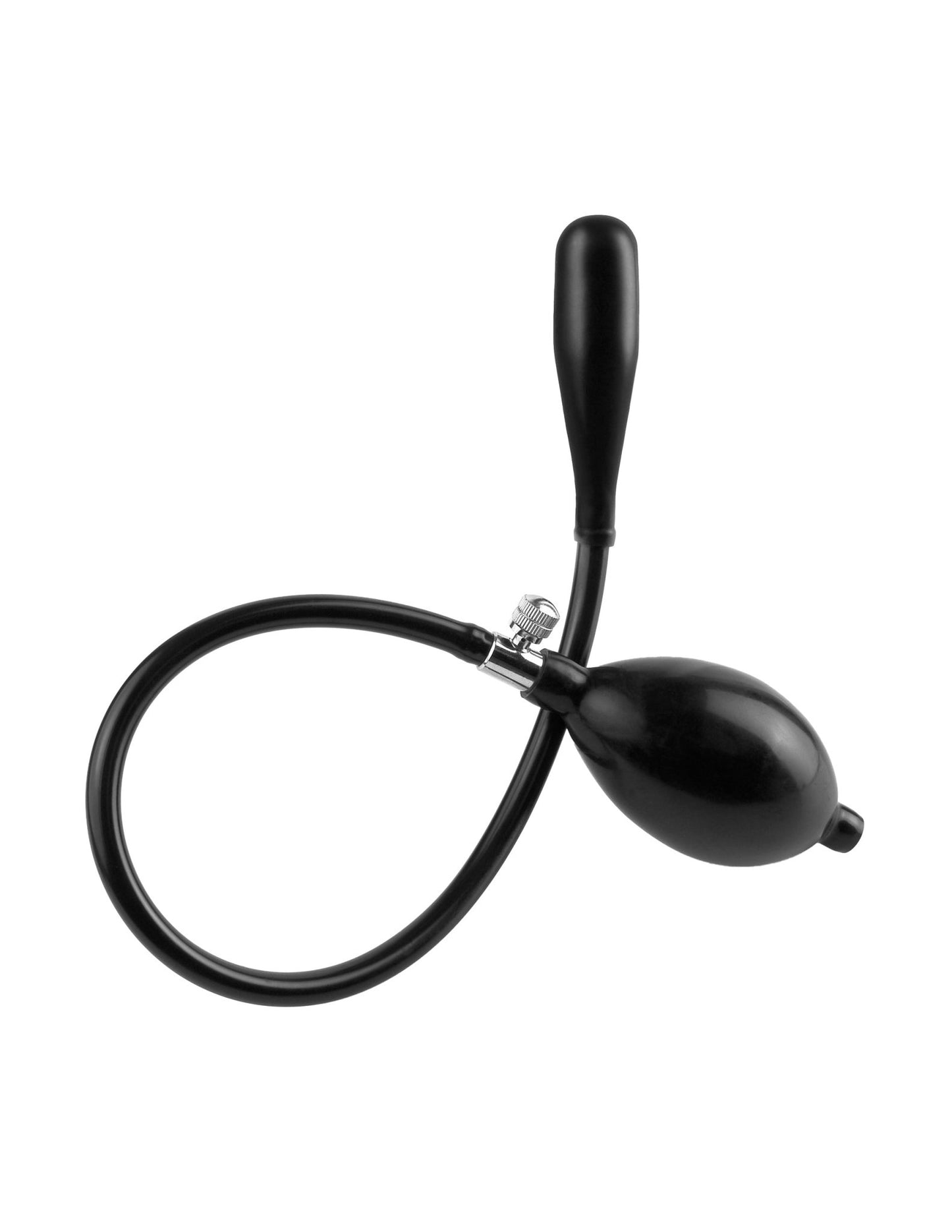 Anal Fantasy Collection Inflatable Silicone Ass Expander - Black - Time4Task2Toys