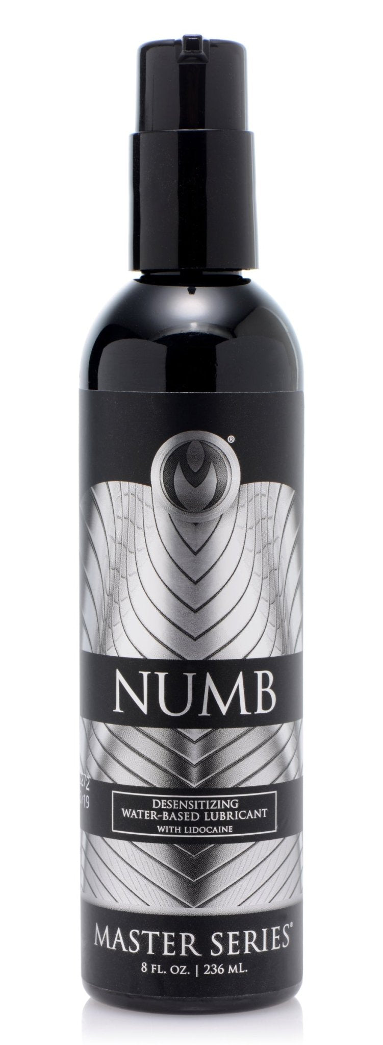 Numb Desensitizing Water Based Lubricant - 8 Fl. Oz. / 236 ml - Time4Task2Toys