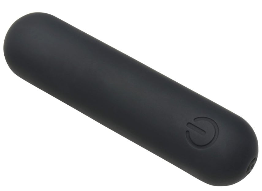 Flexible Silicone Bullet - Black - Time4Task2Toys