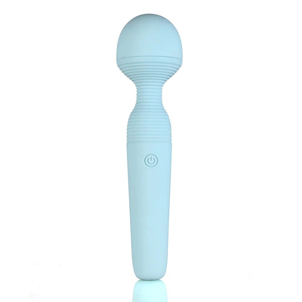 Grace Bendable Vibrating Pleasure Wand - Blue - Time4Task2Toys