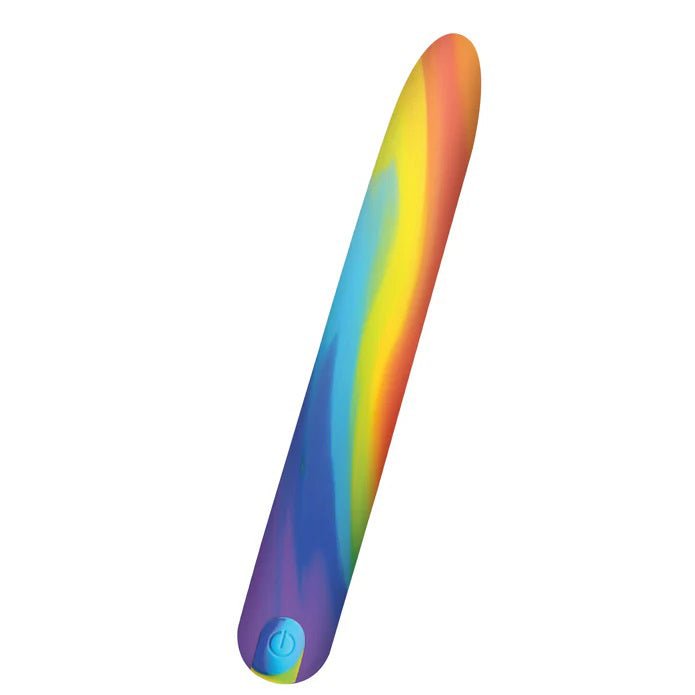 Rainbow Silicone Vibrator - Time4Task2Toys