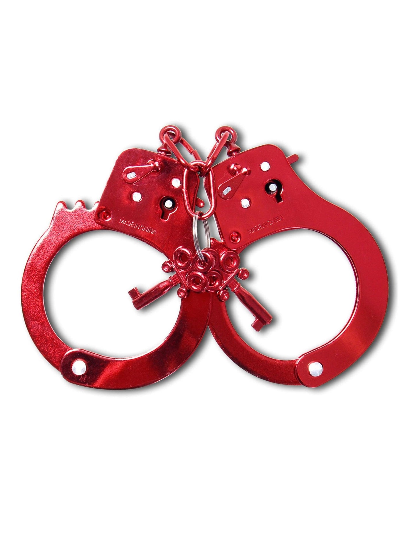 Fetish Fantasy Series Anodized Cuffs - Red - Time4Task2Toys