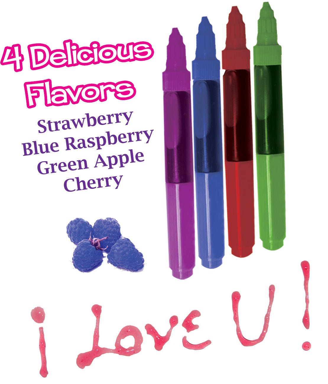 Play Pen Edible Body Paint Brushes - Time4Task2Toys