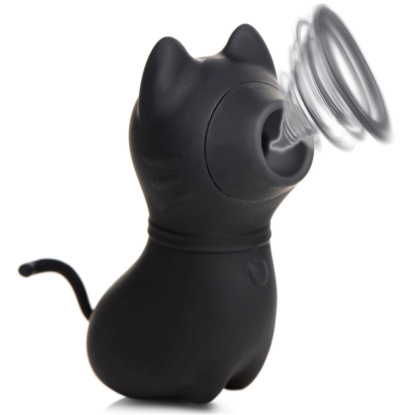 Sucky Kitty 7x Clitoral Stimulator - Black - Time4Task2Toys