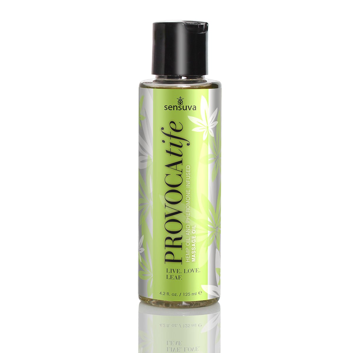 Provocatife Hemp Oil & Pheromone Infused Massage Oil - 4.2 Fl. Oz. / 125 ml - Time4Task2Toys