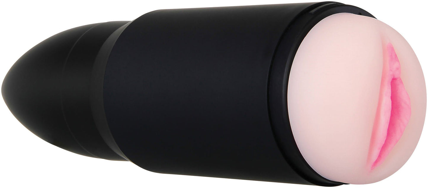 Shell Shock Rechargeable Vibrating Stroker - Time4Task2Toys