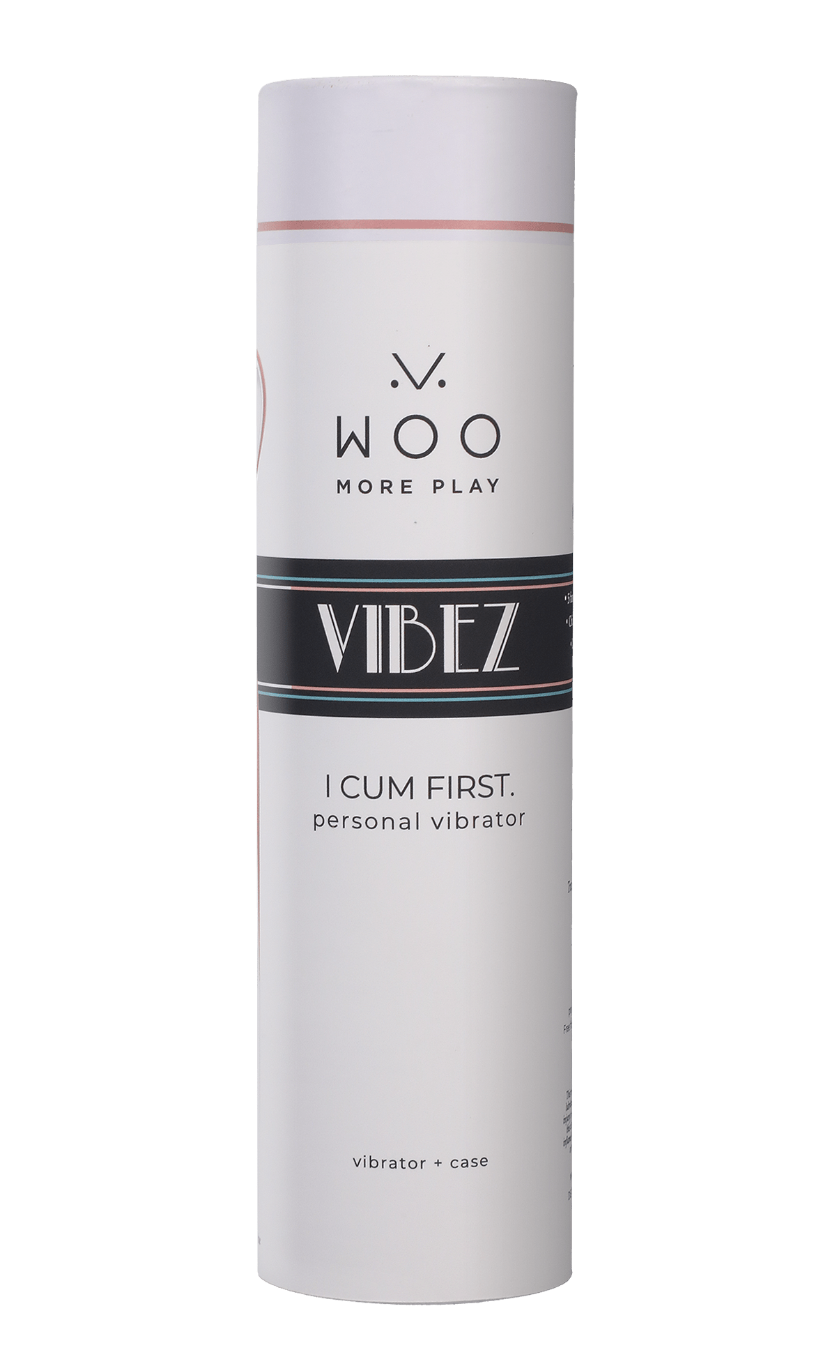 Woo - Vibez - I Cum First - Clitoral Vibrator and Travel Case - Time4Task2Toys