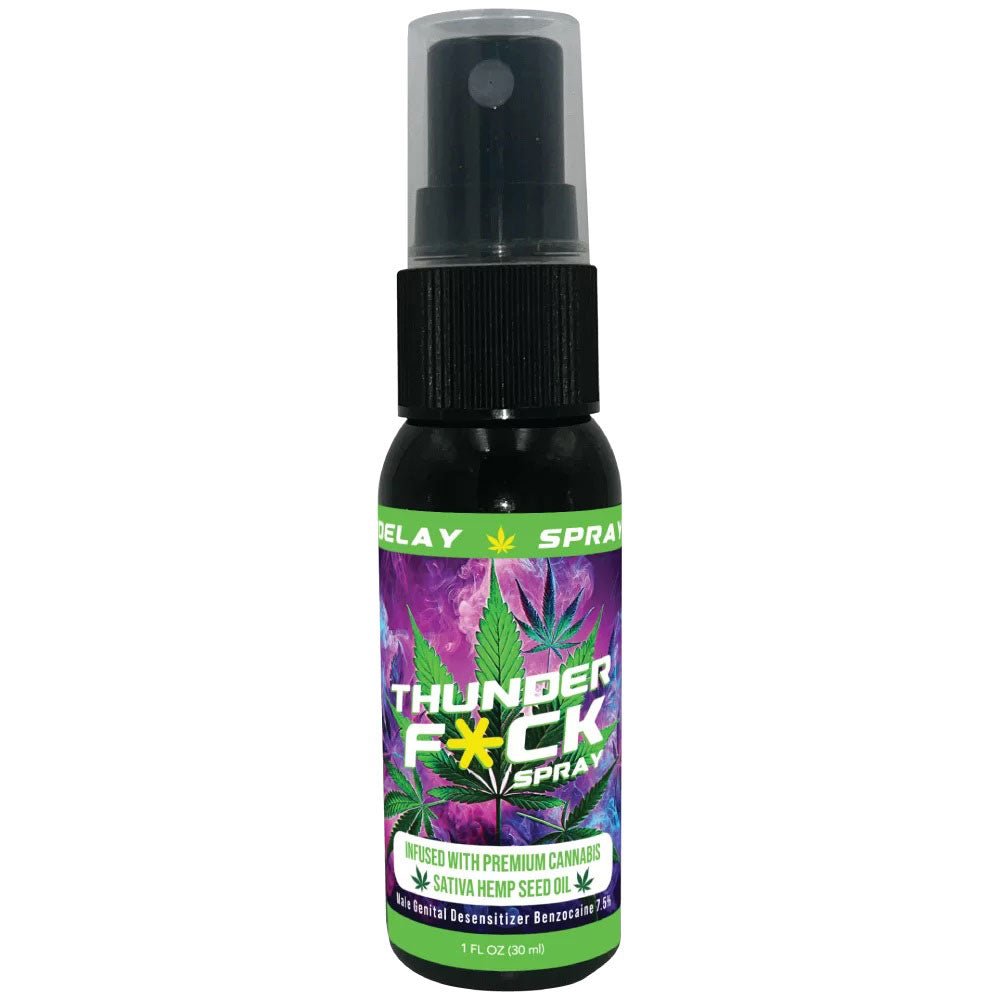 Thunder Fuck Male Climax Control Spray - 1oz Bottle - Time4Task2Toys
