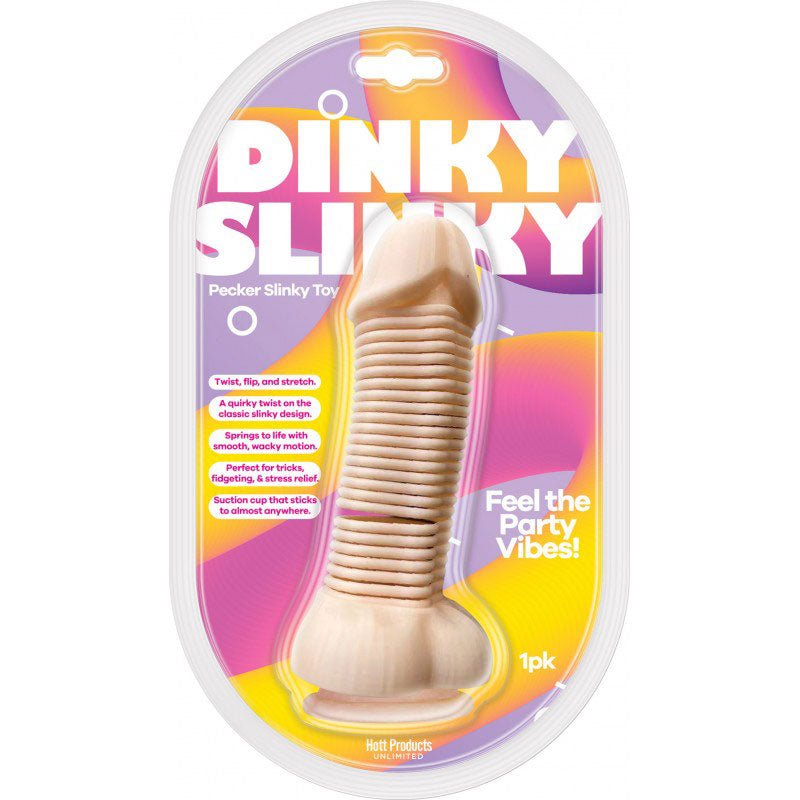 Dinky Slinky Pecker Spring Toy With Suction Cup - Time4Task2Toys