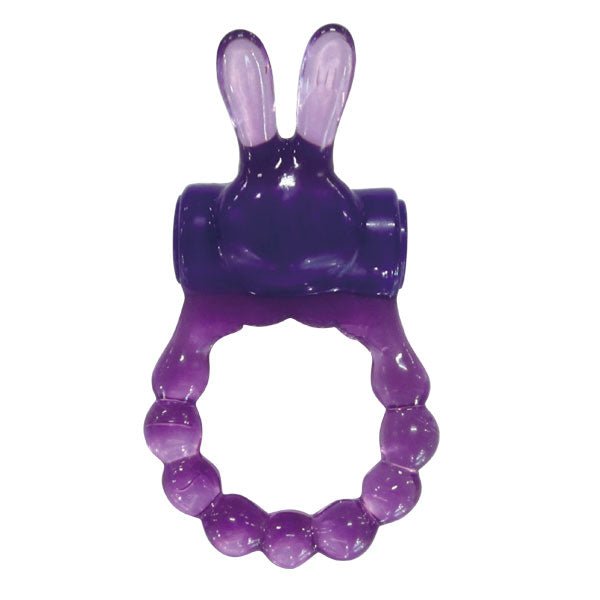 Vibrating Bunny Ring - Purple - Time4Task2Toys