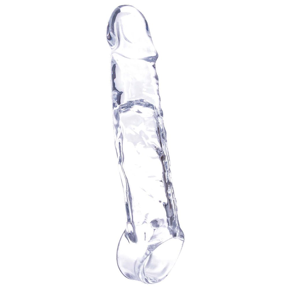 Magic Penis Extender and Ball Strap 6.5" Clear - Time4Task2Toys