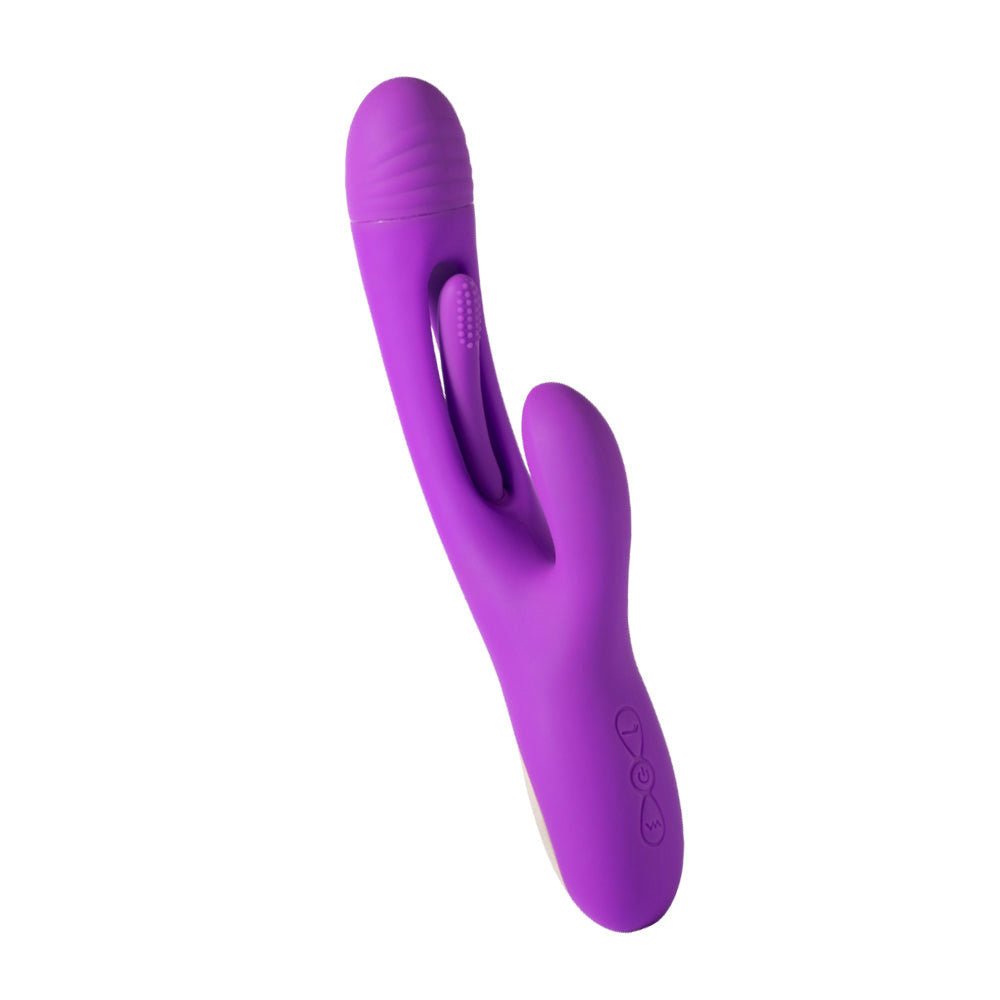 Bora - Rabbit Tapping G - Spot Vibrator - Purple - Time4Task2Toys
